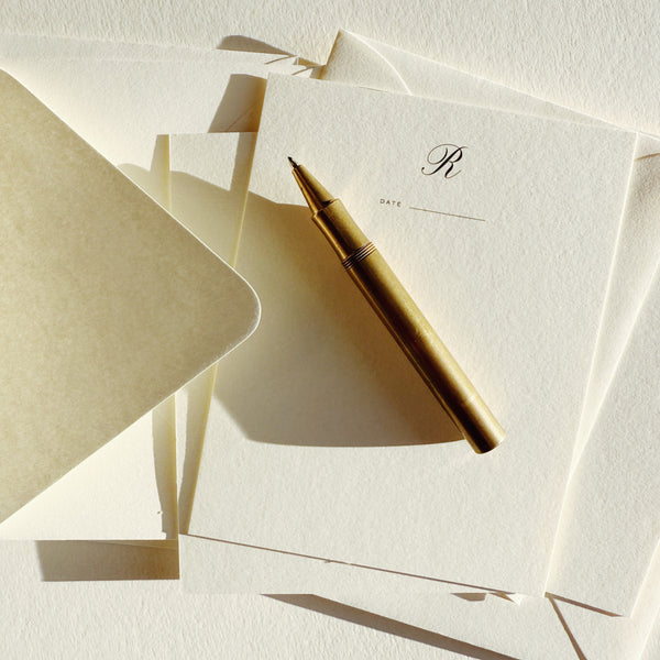 Monogram Notecard No. 01 Set of 10