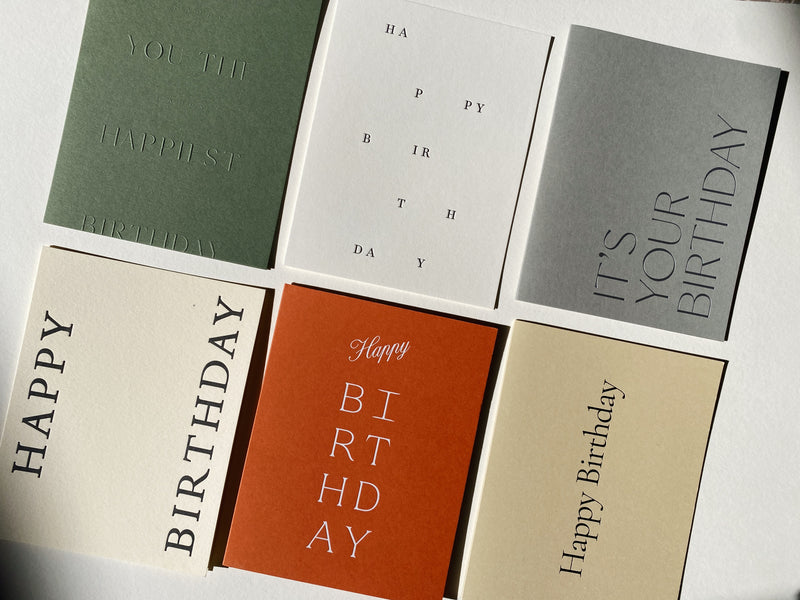 Assorted Birthday Collection Set No. 01