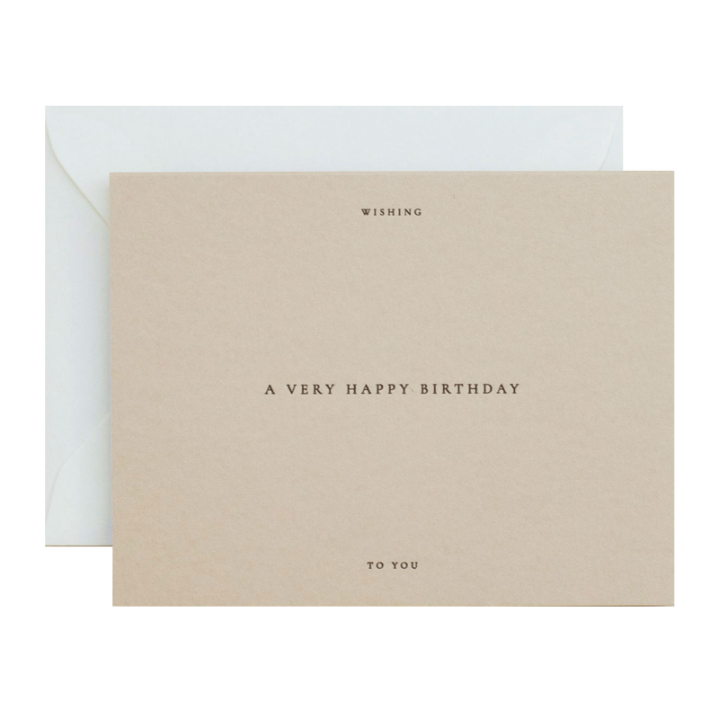 Happy Birthday No. 01