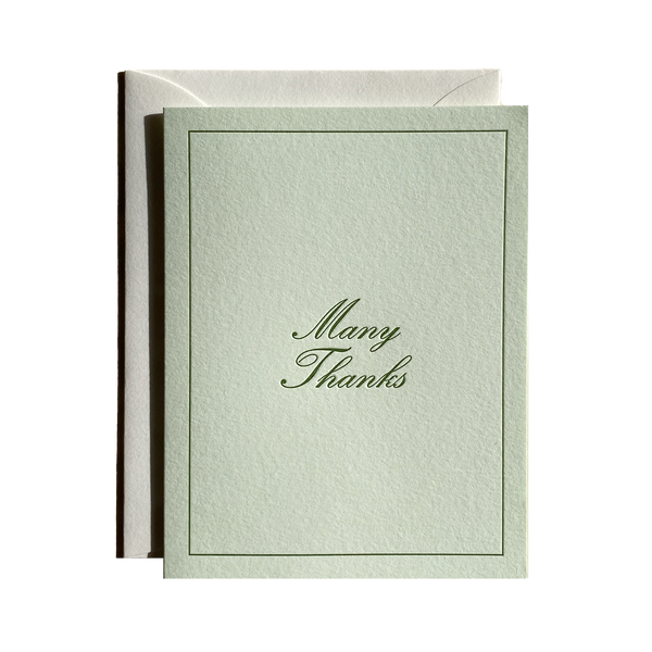 Many Thanks No. 35