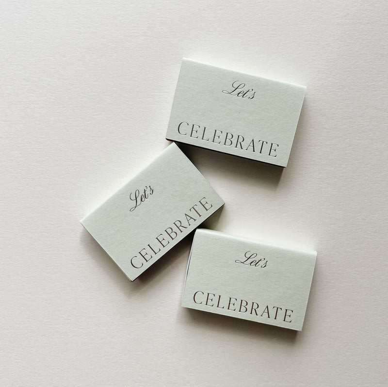 Matchbox No. 2 Let's Celebrate!