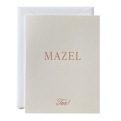 Mazel Tov No. 28