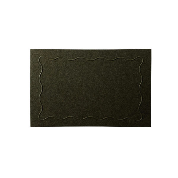 Squiggle Place Cards No. 01