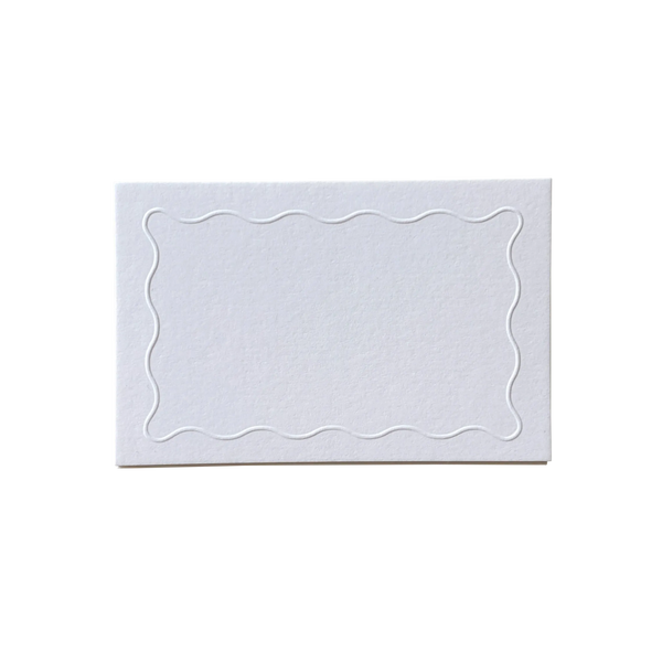 Squiggle Place Cards No. 01