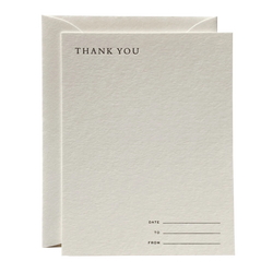 Thank You Notecard Set No. 12
