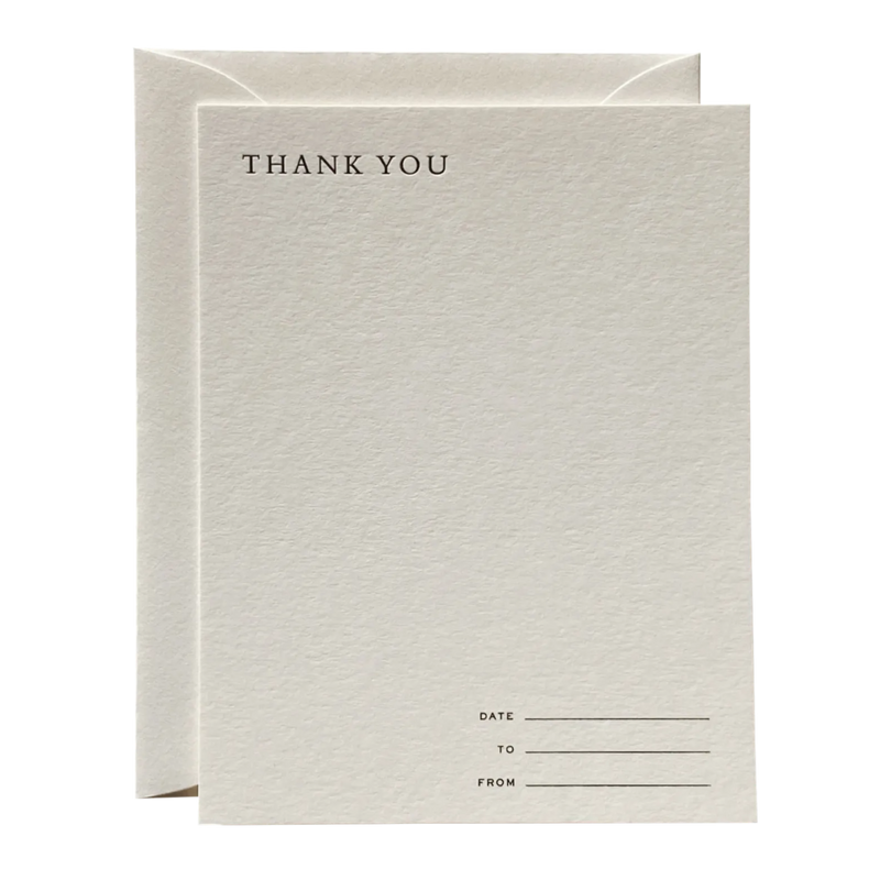 Thank You Notecard Set No. 12