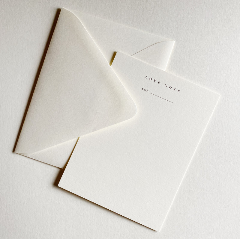 Love Note Notecard Set No. 06
