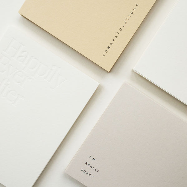 Assorted Stationery Set featuring Cards for a Variety of Occasions Birthday Thank You Congratulations Sympathy Letterpress