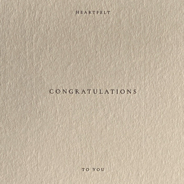 Congratulations No. 01