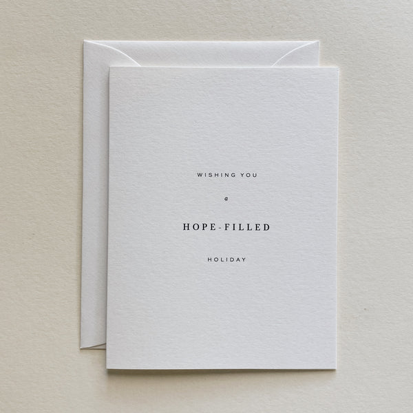 Hope-Filled Holiday No. 01