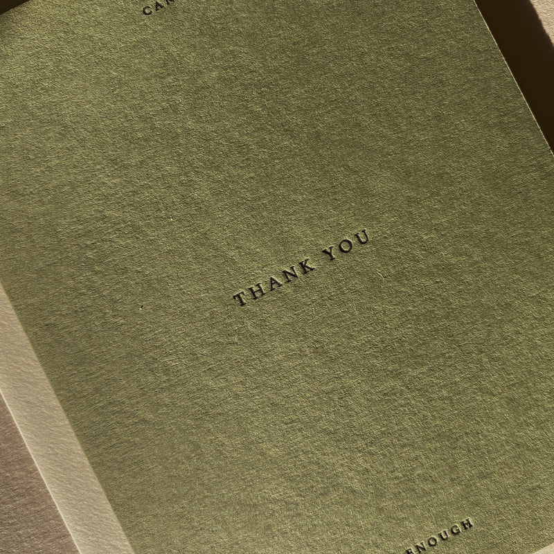 Thank You No. 01