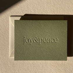 Joy & Peace No. 01