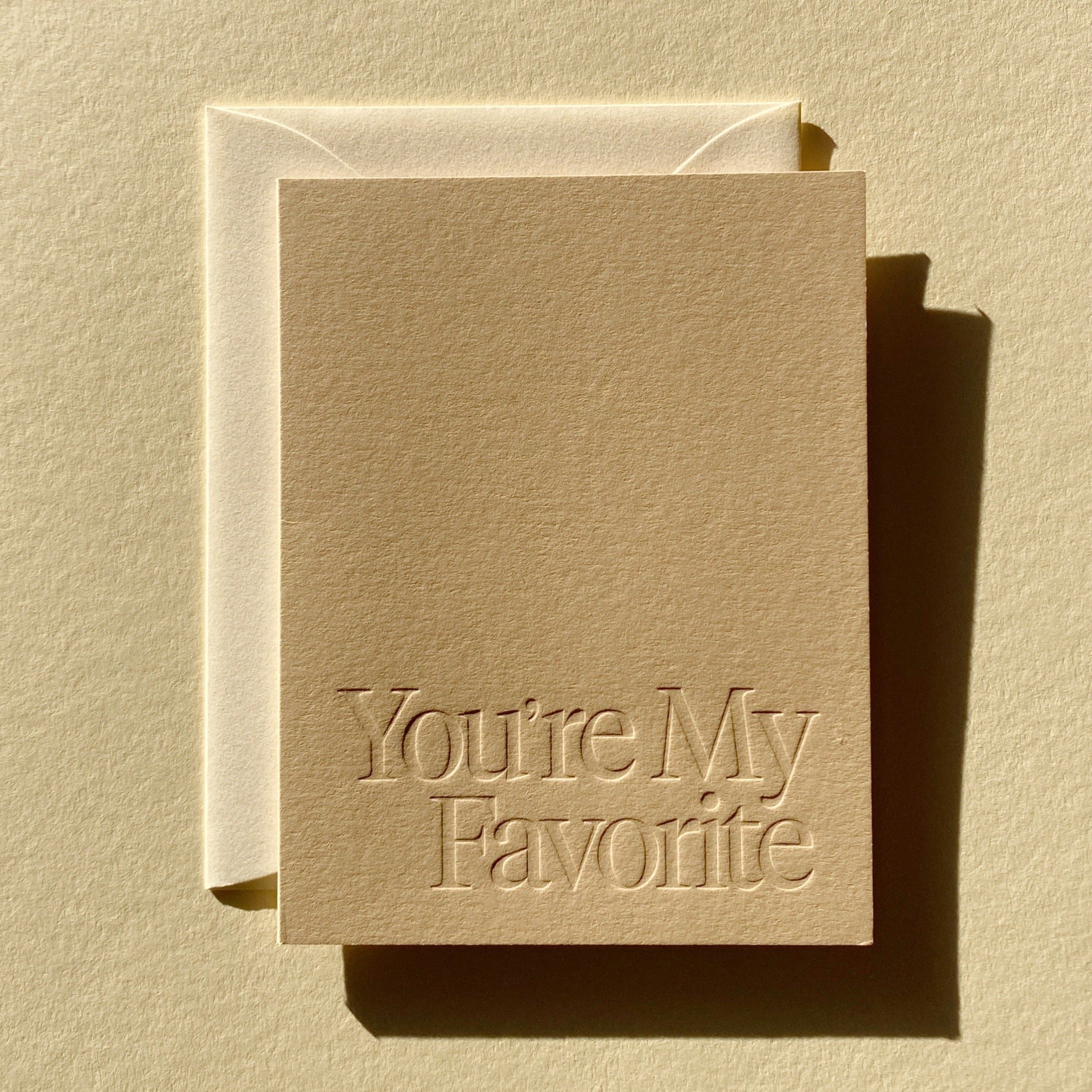 You're My Favorite No. 03 – Jaymes Paper