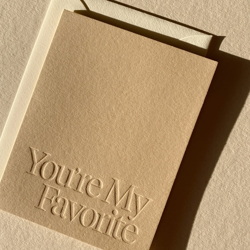 You're My Favorite No. 03 – Jaymes Paper
