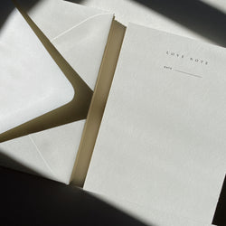 Love Note Notecard Set No. 06