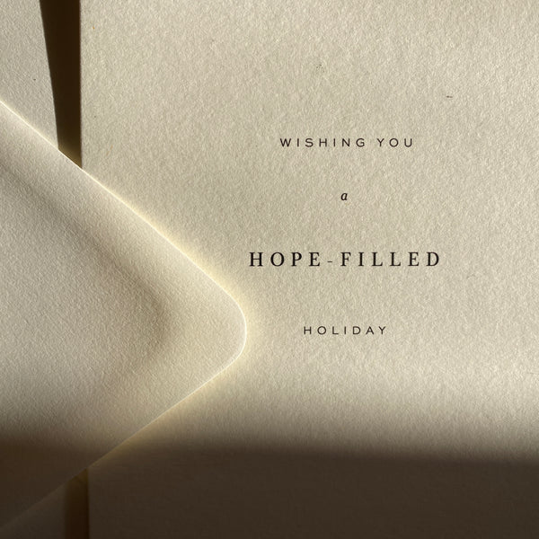 Hope-Filled Holiday No. 01
